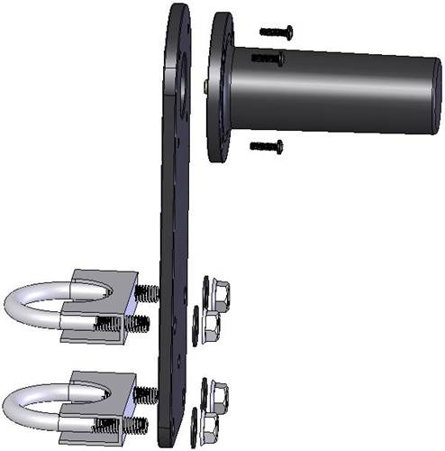 Mast Mount for SL-520A-501 Antenna