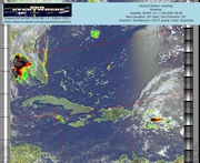 NOAA 15 APT HVCT-Precipitation composite image