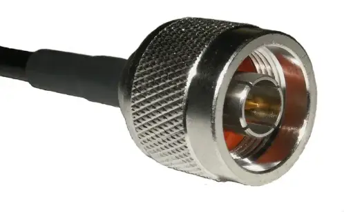 Type N Male LMR240 type coaxial cable assembly